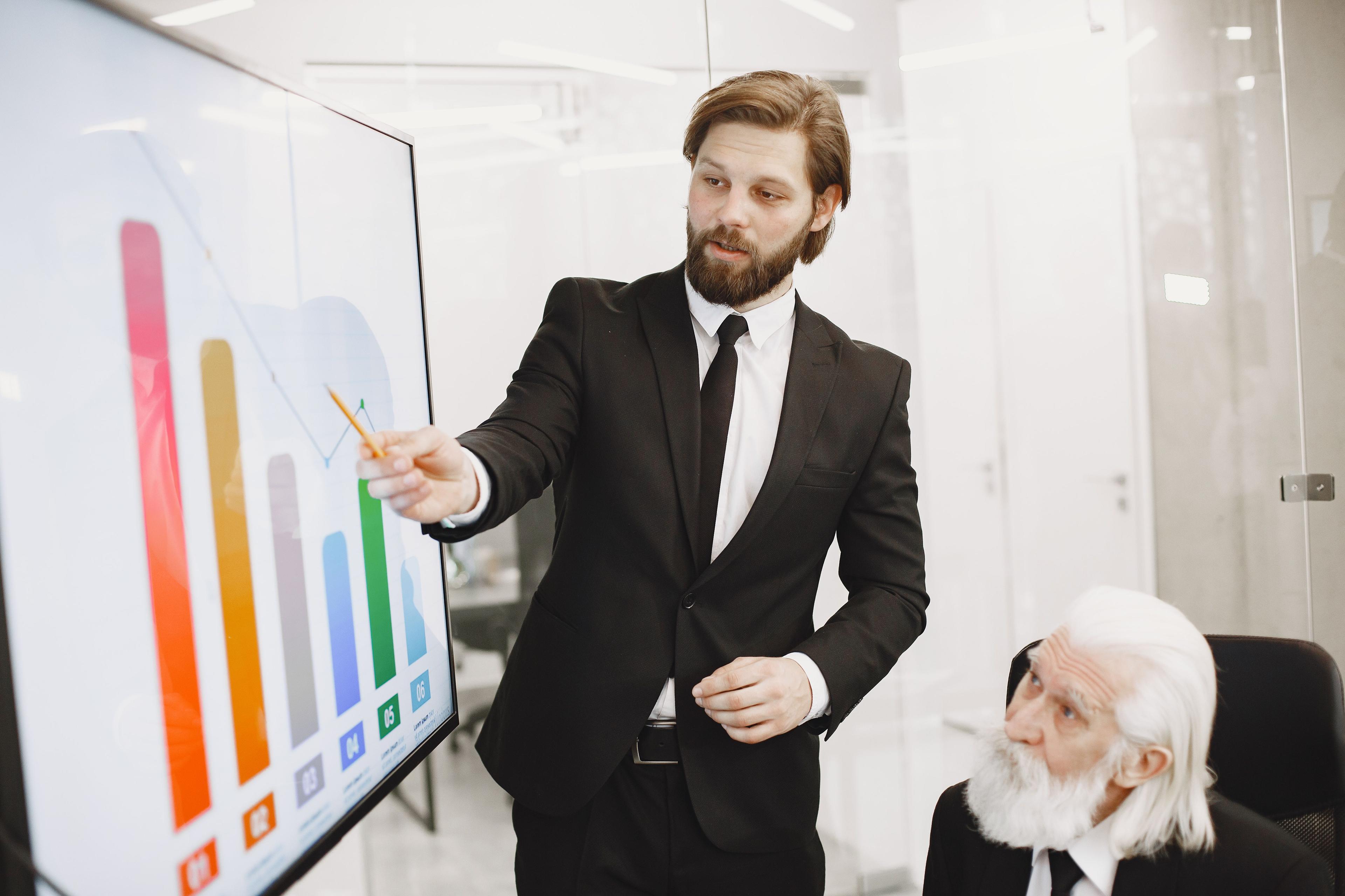 Someone weighing up a career change into data analysis